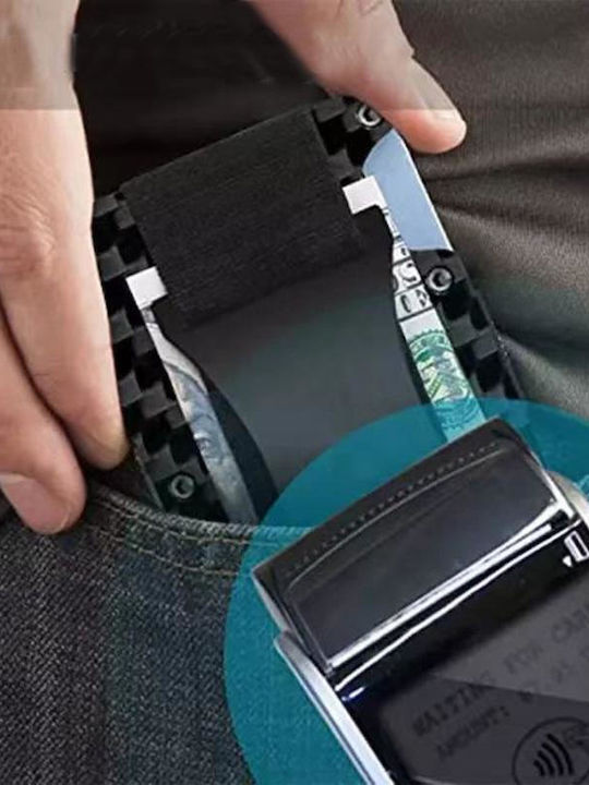 Мъжки Портфейл Карти с RFID Черен