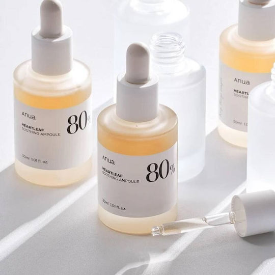 Anua Heartleaf 80% Anti-aging Serum Face with Hyaluronic Acid & Vitamin B5 30ml