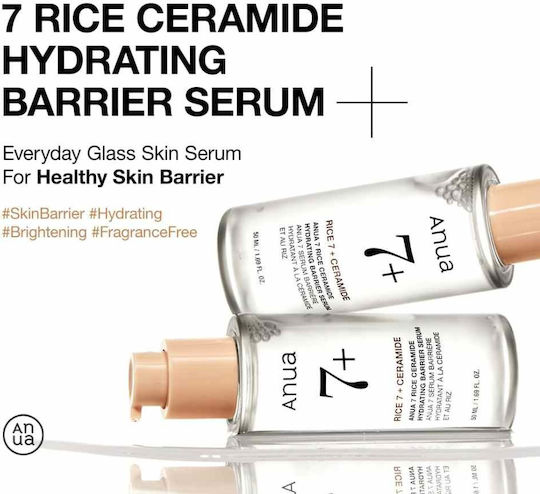 Anua 7 Rice Ceramide Anti-aging Serum Face with Niacinamide & Hyaluronic Acid 50ml