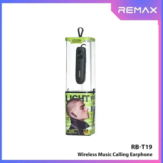 Remax RB-T19 Earbud Bluetooth хендсфри Слушалка Черен