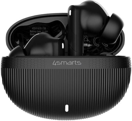 4Smarts SkyBuds Pro ANC Bluetooth Handsfree Earphones with Charging Case Black