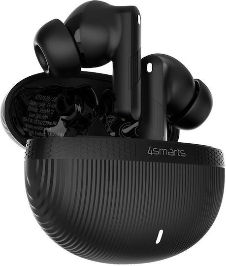 4Smarts SkyBuds Pro ANC Bluetooth Handsfree Earphones with Charging Case Black