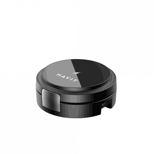 Havit Kabelloses Ladegerät (Qi Pad) 15W Schwarzs (W3100)
