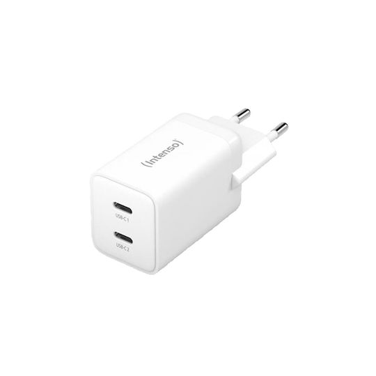 Intenso Charger Without Cable GaN with USB-C Port 30W Whites (W30C)