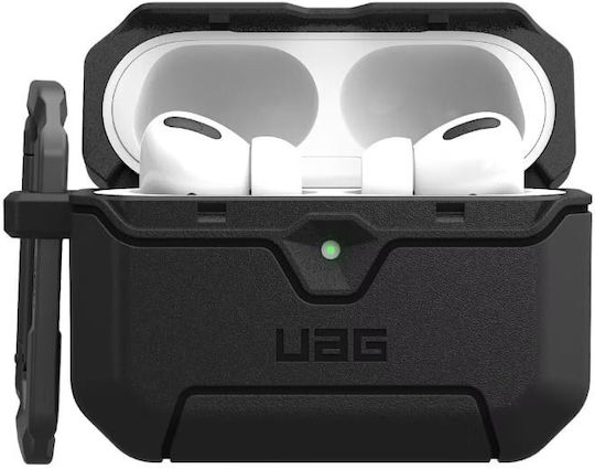 UAG Scout Θήκη Σιλικόνης σε Μαύρο χρώμα για Apple AirPods 1 / AirPods 2