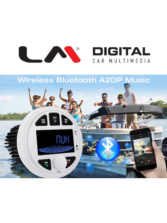 LM Digital Ηχοσύστημα Αυτοκινήτου (Bluetooth/USB/WiFi/GPS) με Οθόνη Αφής 7"