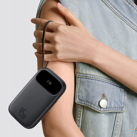 Baseus EnerFill FC31 Qpow 3 Power Bank 10000mAh 45W Ladeleistung / Schnellladung Mondweiß
