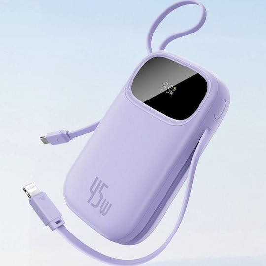 Baseus EnerFill FC31 Qpow 3 Power Bank 10000mAh 45W Ladeleistung / Schnellladung Galaxy Blau