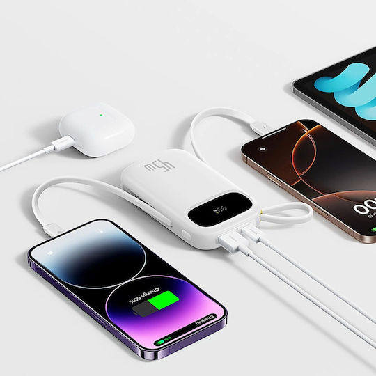 Baseus EnerFill FC31 Qpow 3 Power Bank 10000mAh 45W Ladeleistung / Schnellladung Galaxy Blau