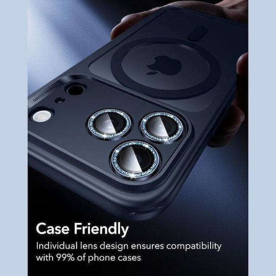 ESR Armorite Kameraschutz Gehärtetes Glas Blue für das iPhone 17 Pro, iPhone 17 Pro Max