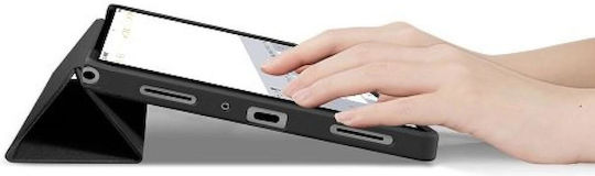 Tech-Protect Smartcase Flip Cover Μαύρη (Galaxy Tab A9+, A11+ Plus, X210, X215, X216, X230, X235, X236)