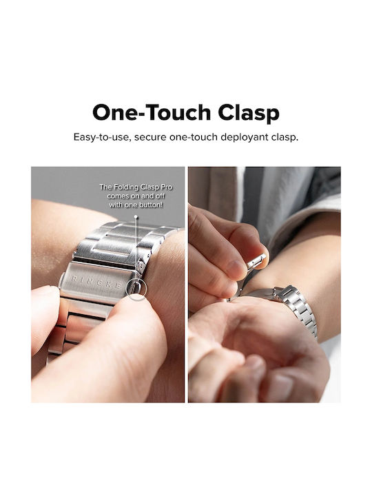 Ringke Air Plastic Case in Silver color for Samsung Galaxy Watch8 40mm, Watch8 44mm, Watch8 Classic