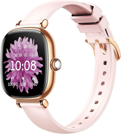 Joyroom Starlight JR-FS1 Ceramic Smartwatch με Παλμογράφο (Χρυσό)