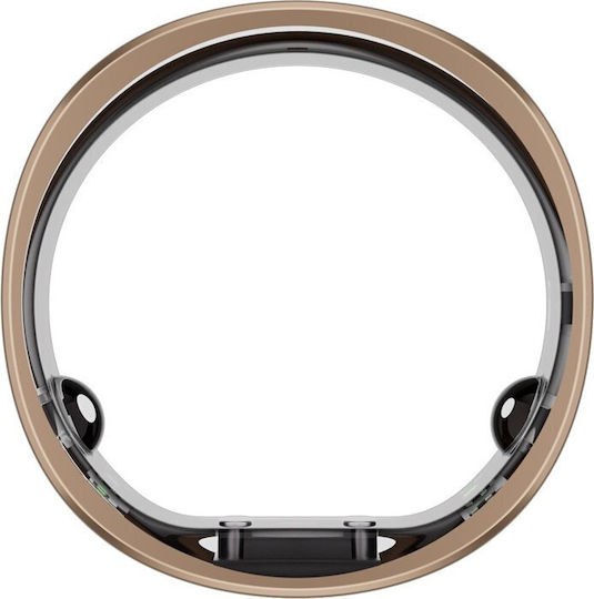RingConn Gen 2 Air Smart Ring 18.2mm Waterproof with Heart Beat Monitor Dune Gold