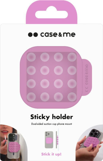 SBS Sticky Holder in Rosa Farbe