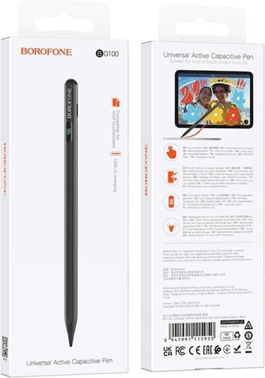 Borofone BG100 Digital Tablet Stift Universal in Schwarz Farbe