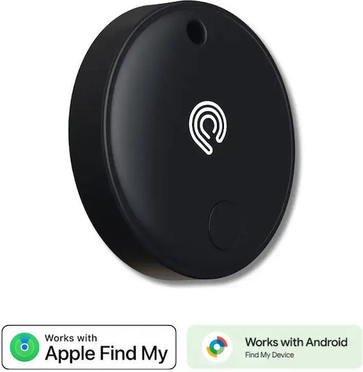 Hyperloq MiniTag Dual Apple Find My & Google Find Hub White