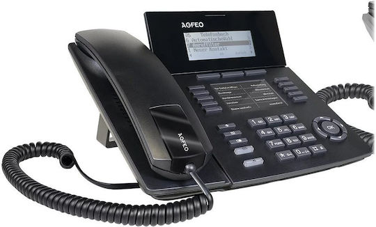 Agfeo Verkabelt IP-Telefon in Schwarz