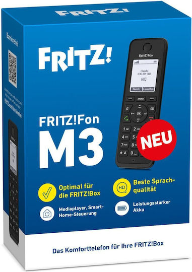 AVM Fritz!fon M3 Cordless IP Phone Black