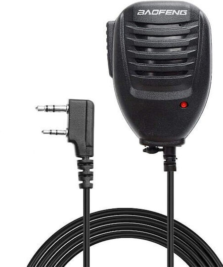 Baofeng 210430-146 GT-3WP Microfon de mână Radio Portabil Compatibil cu A58 / BF-9700 / UV-9R Plus / GT-3WP / R760 / 82WP