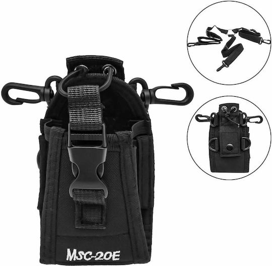 Baofeng MSC-20E 6919090845666 Калъф Радио Приемопредавател UHF/VHF Black
