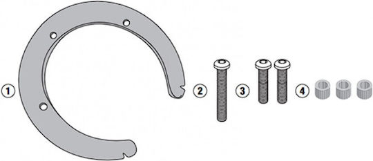 Givi Motorradgepäckträger Bf52 Tankhalterung Für Z 750 03 > 06