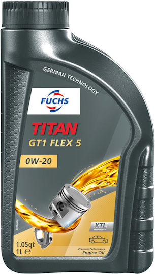 Fuchs Titan Gt1 Flex Масло за Автомобили 0W-20 1лт