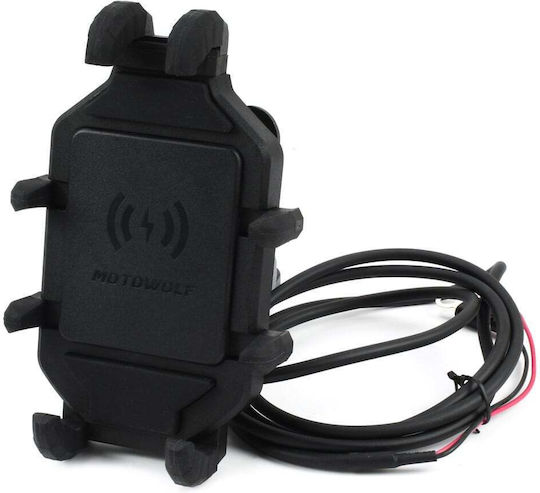 Mount Phone Motorcycle with Adjustable Arm for Steering Wheel