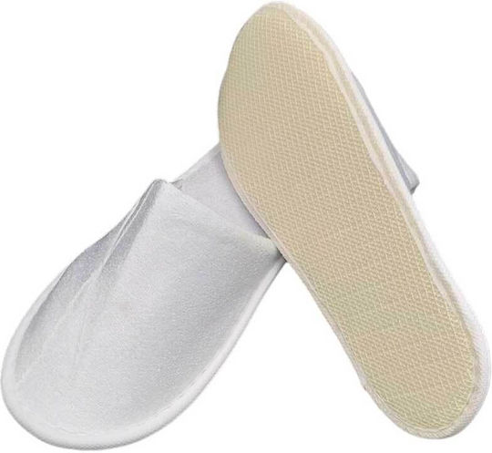 Ecocraft Disposable Terry Slippers 1 Pair With Non-slip Sole Thickness 5mm