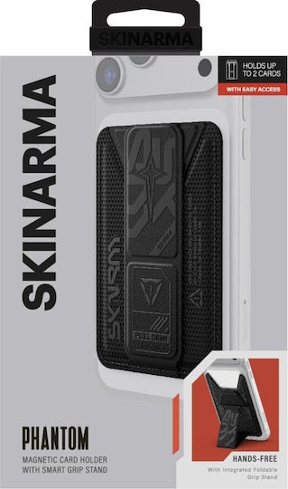 Skinarma MagSafe Suport Carduri Kado Phantom în culoarea Negru