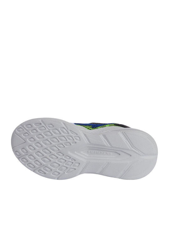 Kids Sneakers with Hoop & Loop Closure Blue