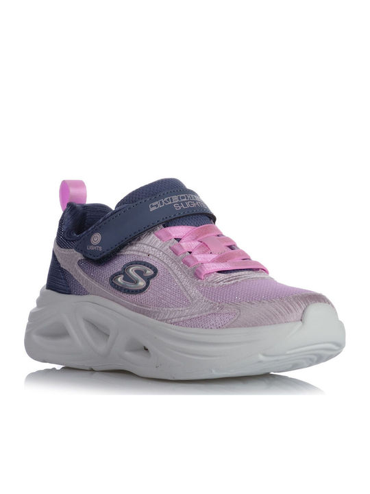 Glow Kids Sneakers with Scratch Multicolour
