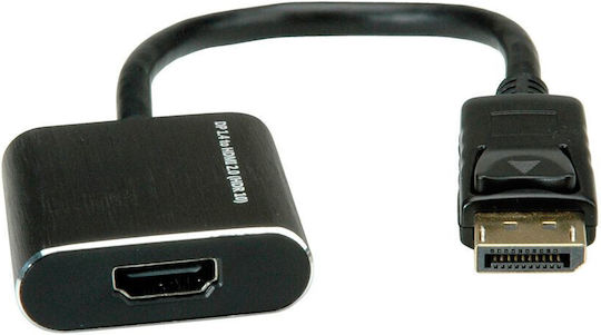 Roline Adapter Converter DisplayPort male to DisplayPort / HDMI female 1pcs