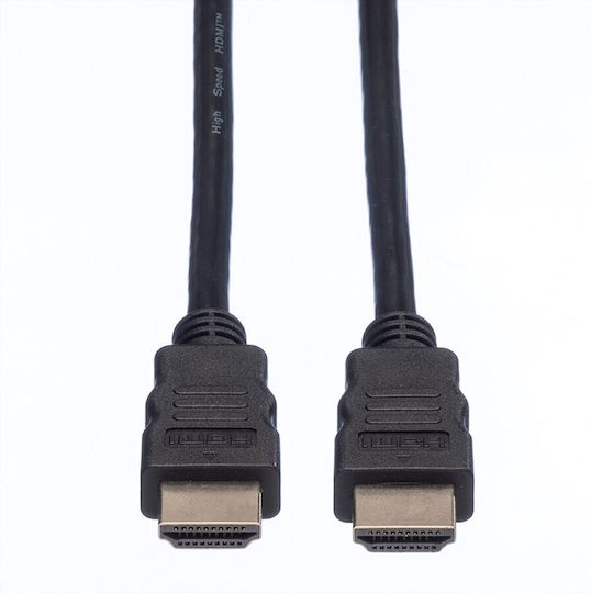Roline Cable 11.99.5901 Hdmi M To Hdmi M 1m Black