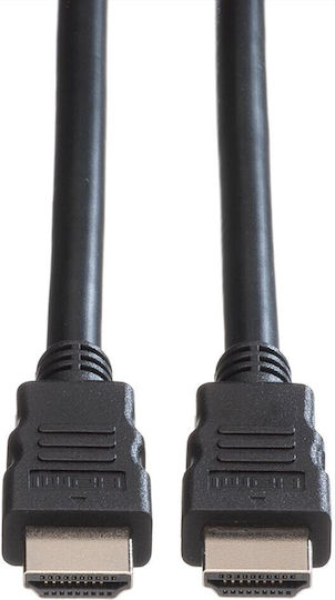 Roline Cable HDMI male - HDMI male 5m Πράσινο