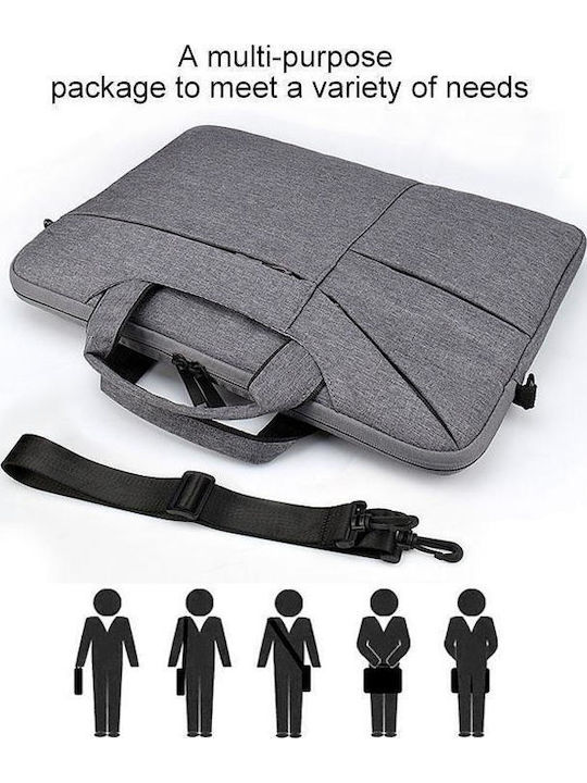 Waterproof Shoulder / Handheld Bag for 13.3" Laptop Black LB5207B