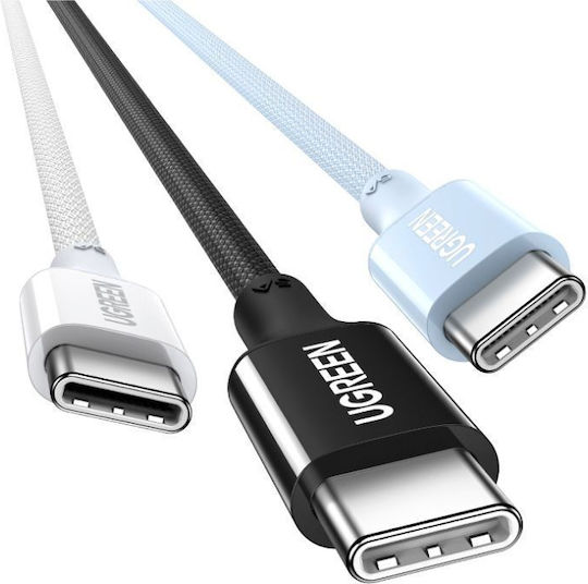Ugreen USB 2.0 Cable USB-C male - USB-C 100W PD Μαύρο 2m 65250