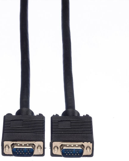 Roline Cable Vga M To Vga M 6m Black