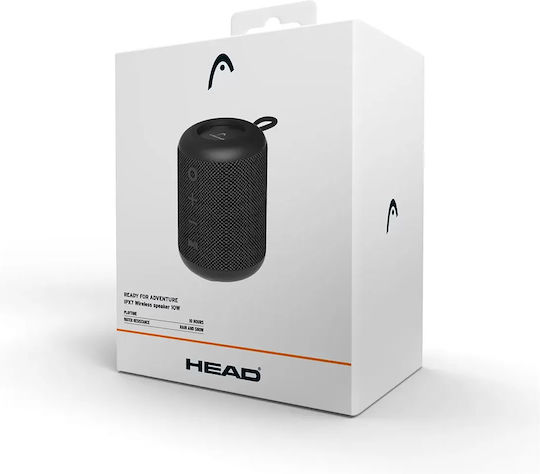 Head HDSP01 Waterproof Bluetooth Speaker 10W with Battery Life up to 10 hours Black