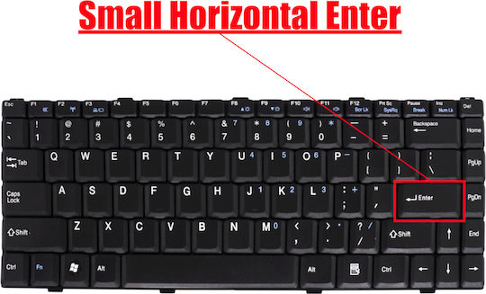 Laptop Keyboard Toshiba Satellite Pro L10 L10-209 L20 L100 Advent 7211 V020646cs1 Aepl5u00110 Keymal-096 US Black Cod.41285us