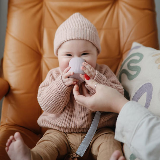 Mushie Παιδικό Ποτηράκι από Σιλικόνη Λιλά 59ml για 6m+