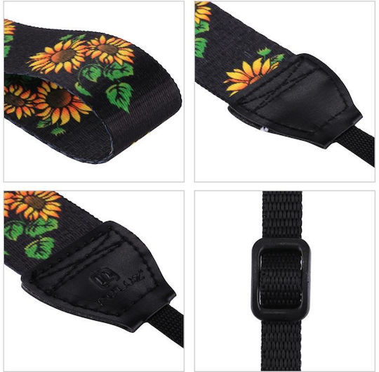 Puluz PU6009C Shoulder Neck Strap Sunflower Camera Strap
