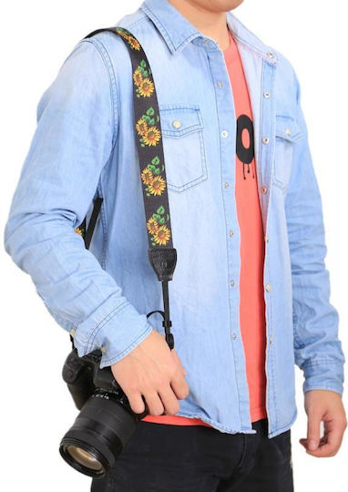 Puluz PU6009C Shoulder Neck Strap Sunflower Camera Strap