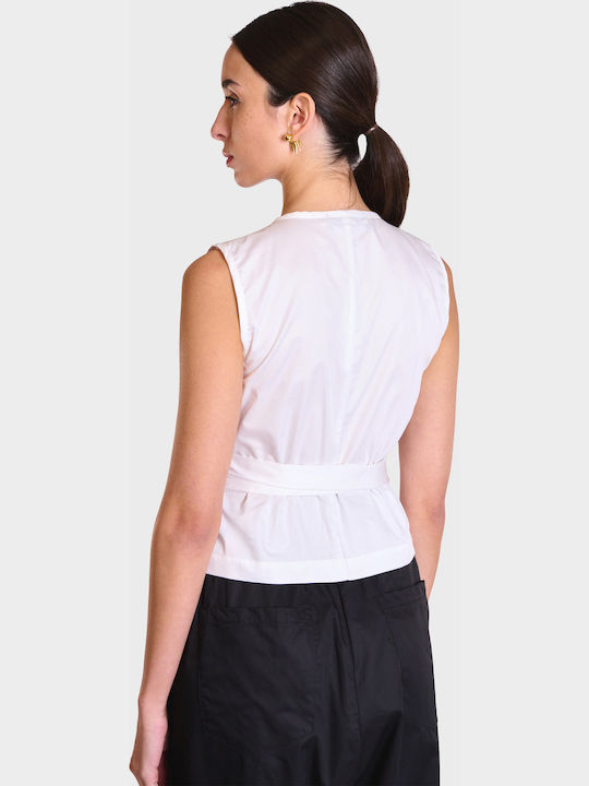 Women's Blouse Cotton White