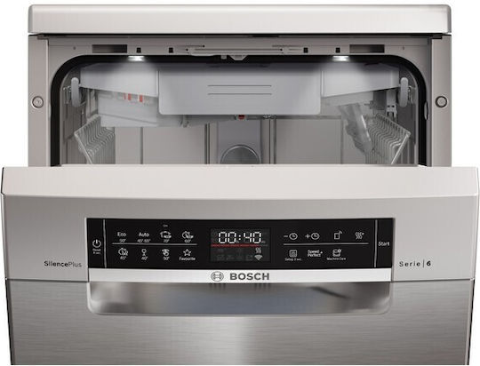 Bosch Mașină de spălat vase independentă pentru 10 seturi de vase L45xÎ84.5cm Inox