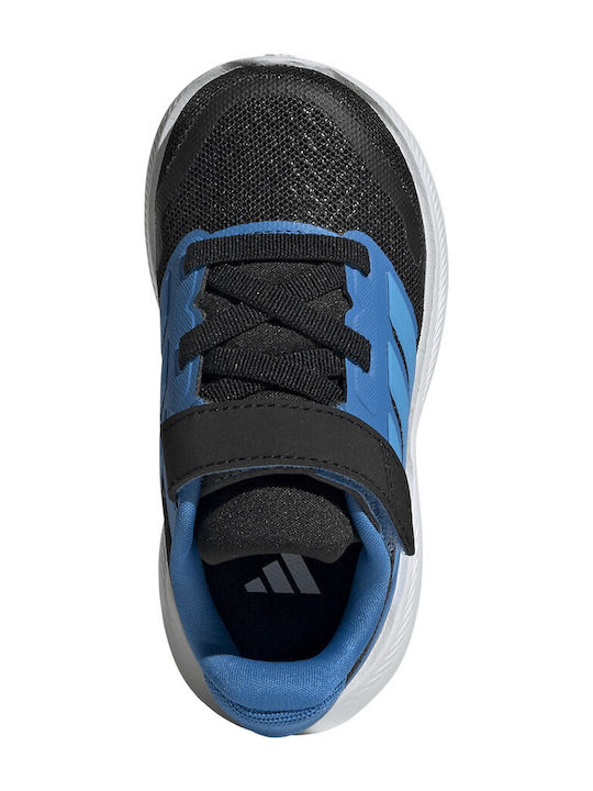 Runfalcon 5 El I Kids Sports Shoes Running with Hoop & Loop Closure Black