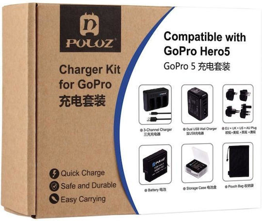 1 Ahdbt-501 Charger για GoPro / Samsung