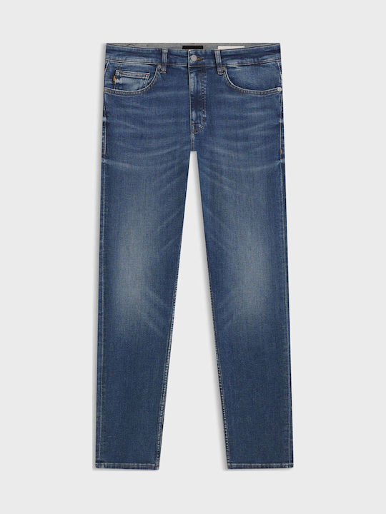 Delaware Men's Jeans Pants Elastic with Slim Fit Medium Aged Denim