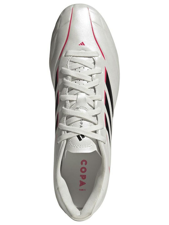 adidas Copa Pure Iv FG/MG Football Shoes with White Cleats adidas Copa Pure Iv FG/MG Football Shoes with White Cleats