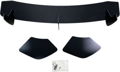 Diffuser Πίσω Προφυλακτήρα Volkswagen Scirocco 2015-2016 Μαύρο Γυαλιστερό